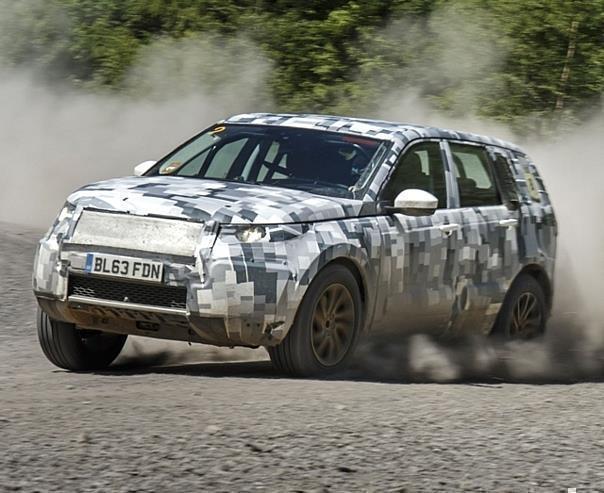 Neuer Land Rover Discovery Sport in finaler Testphase